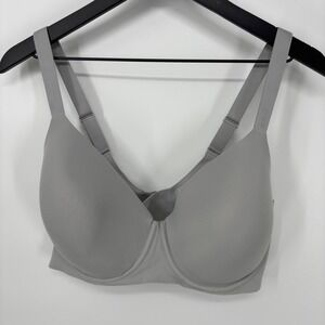 Aerie Smoothez Full Coverage Bra‎ 42D Light Grey Flexi Wire Comfort Loungewear